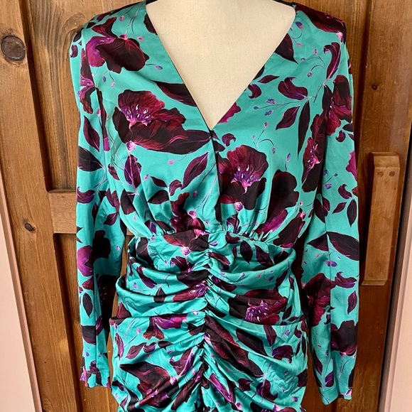 Delfi Collective Teal Toni Dress - Picture 2 of 3